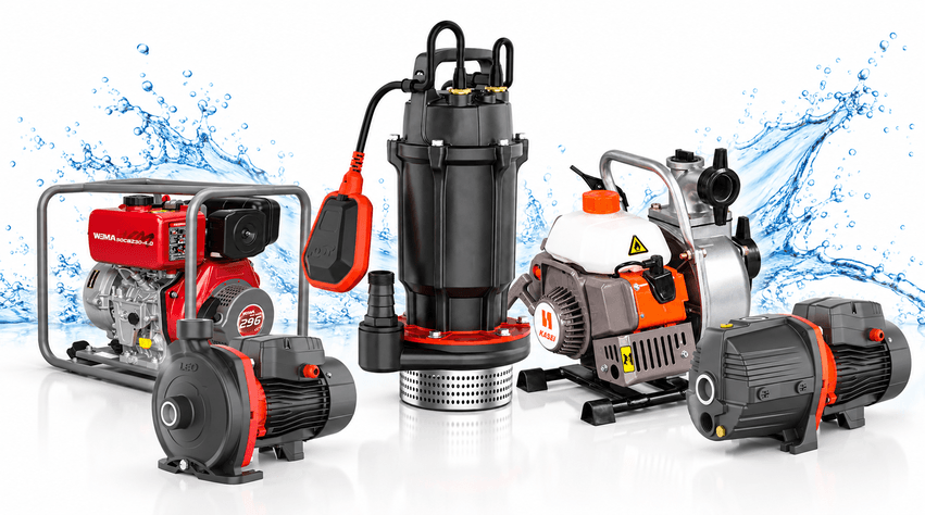 Surface and tube well pumps used for agricultural irrigation and water management